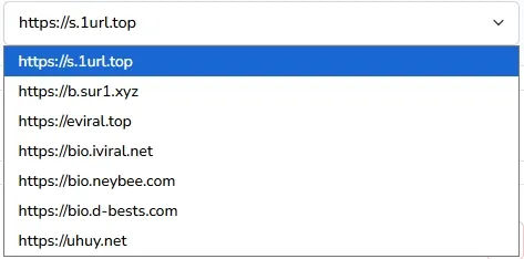 Fitur uwa Short URL