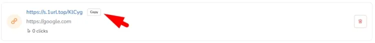 Fitur uwa Short URL